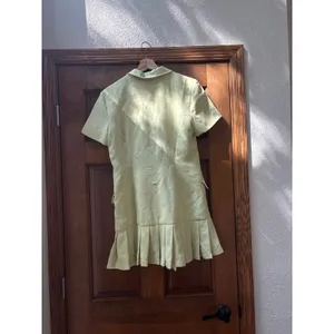 AMANDA UPRICHARD Mesha Short Sleeve Light Yellow Dress Size Medium thumbnail 7