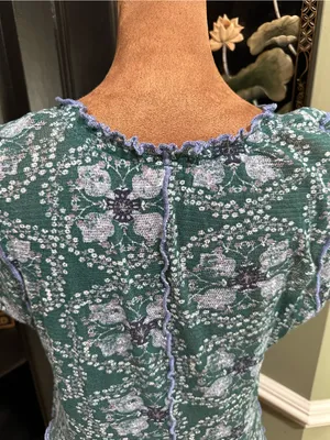 Free People Oh My Baby Crop Mesh Tee – Size Medium thumbnail 10