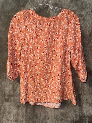 Isabel Maternity by Ingrid & Isabel Floral Print Blouse Size S thumbnail 5