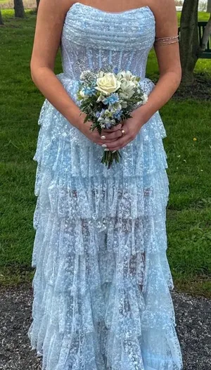 Blue Jovani Prom Dress thumbnail 1