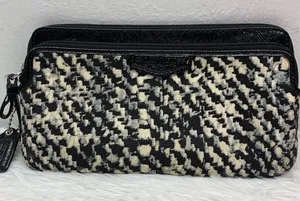 COACH Donegal Double Zip Wallet Pouch thumbnail 1