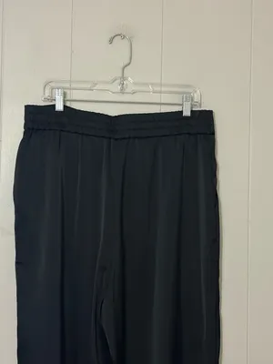 House of Harlow 1960 Satin Wide Leg Pants Black Size XL thumbnail 5