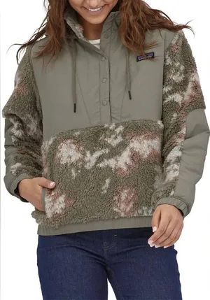 Patagonia Garden Green Retro Fleece Jacket M thumbnail 1