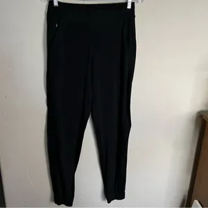 Athleta Black Brooklyn Jogger Athleisure Outdoor Tall Pull On Pants‎ thumbnail 4