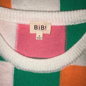 NWOT BiBi Multicolor Checkered Women's Sweat Vest Pink thumbnail 8