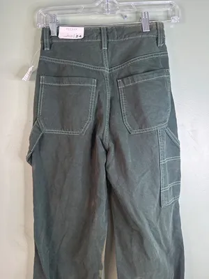 PacSun 90s BF Carpenter Jeans 24 Carpenter Pants Y2K Indie Grunge Streetwear thumbnail 3