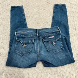 Hudson Collin Mid Rise Skinny Jeans in Wonderwall - Size 27 thumbnail 8