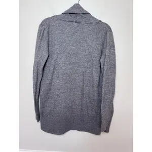 Barefoot Dreams Cardigan M Pacific Blue Gray Cozychic Lite Lounge Circle 452 thumbnail 6