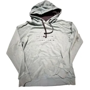 The North Face Womens Blue Shaped By Expedition Graphic Pullover Hoodie Large thumbnail 1