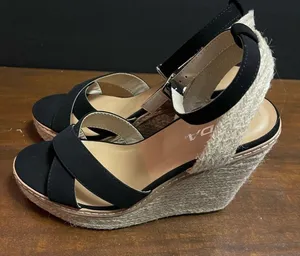Soda Black espadrille size 8 Pre owned thumbnail 1