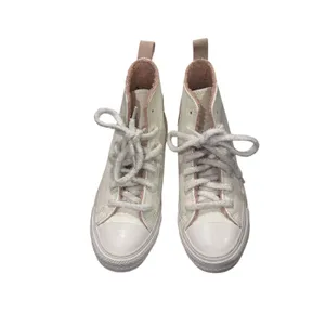 Size 7.5 Converse Perfect is Not Perfect White Leather High Top womens Sneakers thumbnail 7
