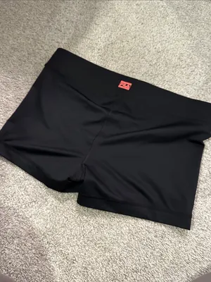 FILA performance running black shorts size medium thumbnail 4