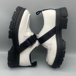UGG Ashton Platform White Leather Lug Sole Women's Loafers Shoes - Size: 6.5 thumbnail 11