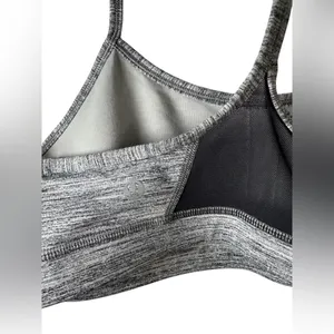 Lululemon Flow Y Bra IV Magnum Space Dye Grey‎ Size 8 thumbnail 7