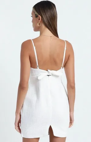 Showpo White Mini Dress thumbnail 4