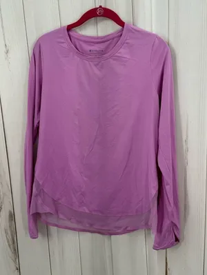 Athleta Women’s Small Pink Mesh Longsleeve Top thumbnail 1