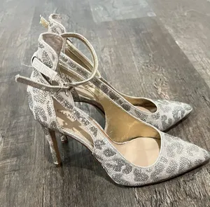 FINAL PRICE Gianni Bini Rhinestone Cheetah Heels thumbnail 6