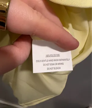 NWT Hello Molly The Real Icon Strapless Side Train Mini Dress Butter Yellow thumbnail 10