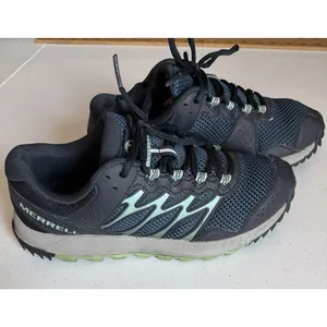 Merrell Womens Wildwood J5066800 navy Blue Hiking Shoes Sneakers 7.5 thumbnail 4