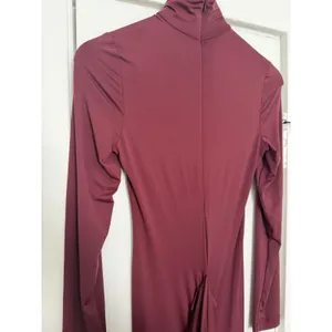 Bardot Alix Maxi Long Sleeve Turtleneck Draped Sash Ruched tie front dress US 6 thumbnail 16