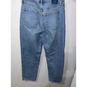 NWT Abercrombie & Fitch Jeans Blue CURVE Love UltraHigh 90s Straight 26 2R 1 thumbnail 4