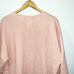 Aerie oversized light pink/peach “after sunset” graphic distressed crewneck thumbnail 10