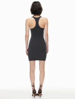 Aritzia Babaton Racer Dress Cement Blue M thumbnail 9
