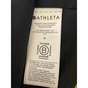 Athleta Ace Sports Athletic Activewear Skater Mini Flare A-Line Skort Skirt Sz M thumbnail 6