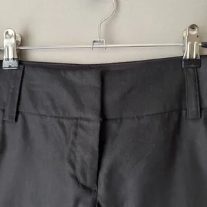 Express sz 6 black mom linen‎ shorts thumbnail 2