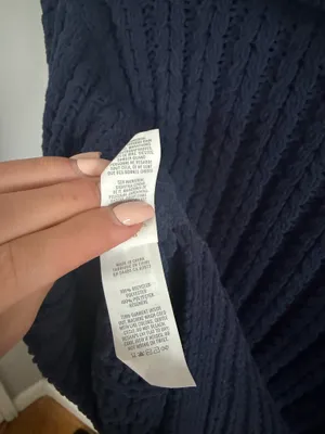Aerie Navy Sweater thumbnail 5