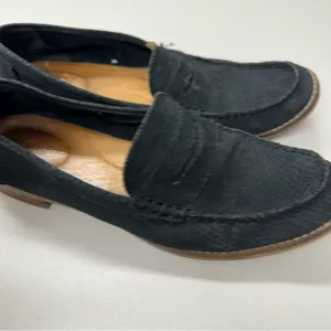 Sperry Black Suede Leather Penny Loafer Flats Womens 10 Classic Comfort Shoes thumbnail 5