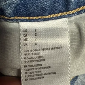 American Eagle Outfitters Light Blue Distressed Jean‎ Shorts thumbnail 6