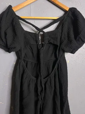 PRINCESS POLLY Let’s Dance Mini Dress in Black. Size 4 thumbnail 7