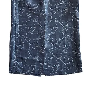 Beautiful Silver Embroidered Midi‎ Skirt Size XL thumbnail 4