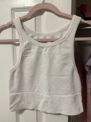 White NIKIBIKI Tank Top High Neck Active thumbnail 1