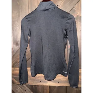 Nike Pro 1/2‎ Zip Pullover Running Top Women's Small Black EUC thumbnail 3