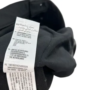 Abercrombie Vegan Leather Ankle Straight Pant Ultra High Rise Black Size 34‎ 18S thumbnail 14