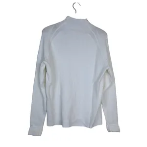 Amazon Womens L Winter White Mock Neck Sweater NEW thumbnail 2