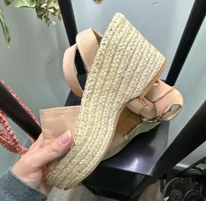 Dolce Vita Parle Suede Ankle Strap Wedge Espadrille Sandals thumbnail 7