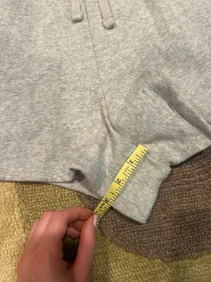 Gap Logo Fleece Lounge Sweat Shorts Grey Drawstring 3” Women’s Size Small thumbnail 2