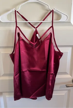 NWT Ekouaer Women’s Pajama Tank Top thumbnail 1