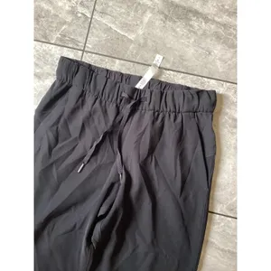 Lululemon On the Fly 7/8 Pant Black W5AUJS Size 6 Drawstring Jogger Trouser thumbnail 2