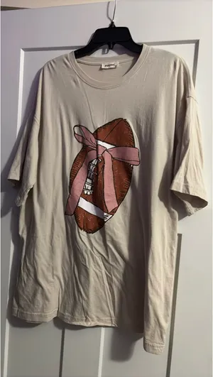 T shirt Tan Size L thumbnail 1