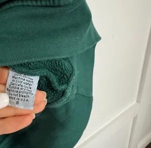 Set Active Green Oversized Crewneck Sweatshirt  thumbnail 2