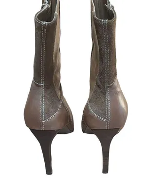 Steve Madden Triall leather patchwork boots thumbnail 4
