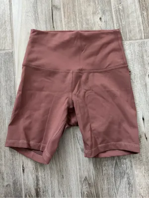 Lululemon Wunder Train High Rise Short 8" Spiced Chai NWOT Size 4 thumbnail 6