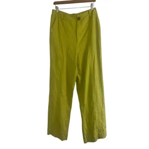 ✨Farm Rio Green Linen Wide Leg Pants✨ thumbnail 2