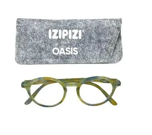Izipizi Paris - Oasis Collection #A Jotful Cloud Sunglasses in Green & Yellow thumbnail 1