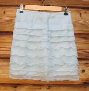 REISS Silk Mini Skirt thumbnail 1
