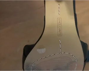 Vince Camuto Heels Leather Black 6.5 thumbnail 3